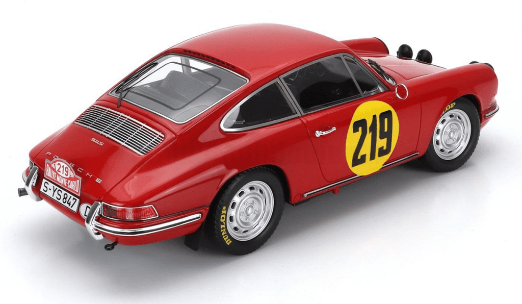 MATRIX - 1/18 - PORSCHE - 911S 2.0L COUPE N 219 3rd RALLY MONTECARLO 1967 - Garage 73