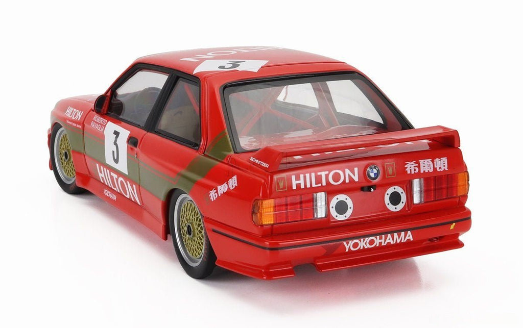 Minichamps BMW M3 Schnitzer Roberto Ravaglia Winner Macau Guia Race 1987 1/18 - Garage 73