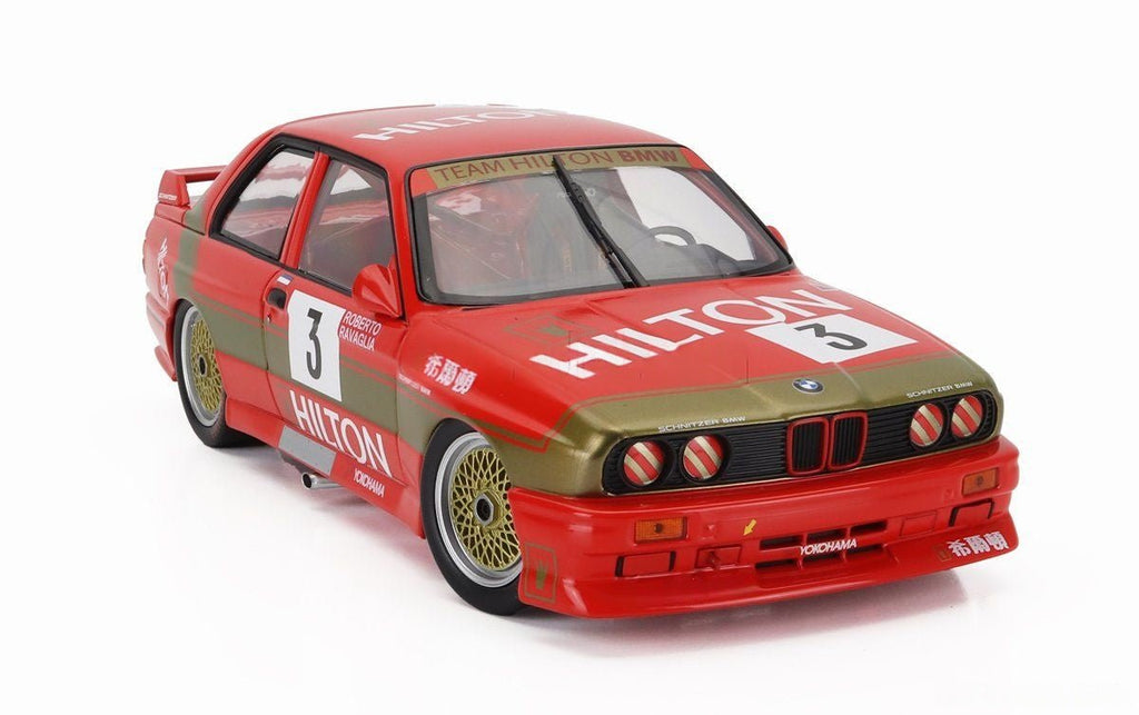 Minichamps BMW M3 Schnitzer Roberto Ravaglia Winner Macau Guia Race 1987 1/18 - Garage 73