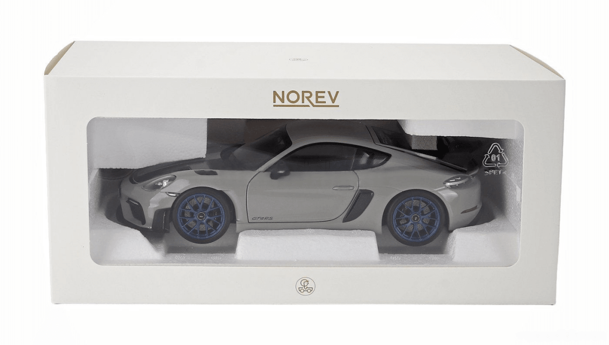 Norev 1/18 Porsche 718 CAYMAN GT4 RS WEISSACH PACKAGE 2023 - Garage 73