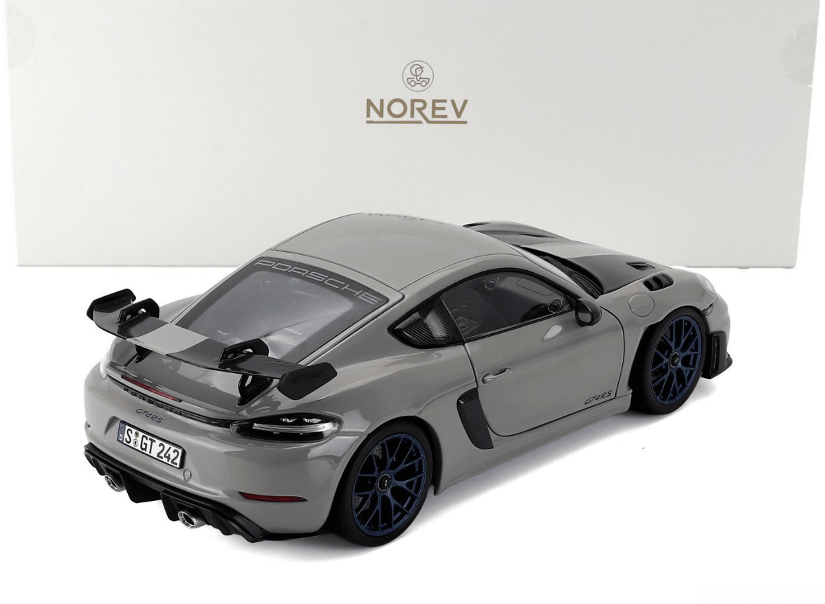 Norev 1/18 Porsche 718 CAYMAN GT4 RS WEISSACH PACKAGE 2023 - Garage 73
