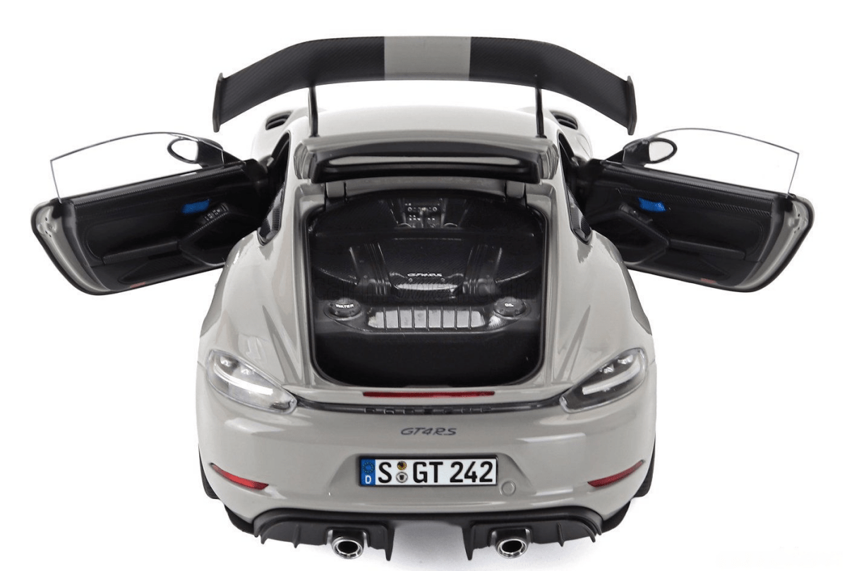 Norev 1/18 Porsche 718 CAYMAN GT4 RS WEISSACH PACKAGE 2023 - Garage 73