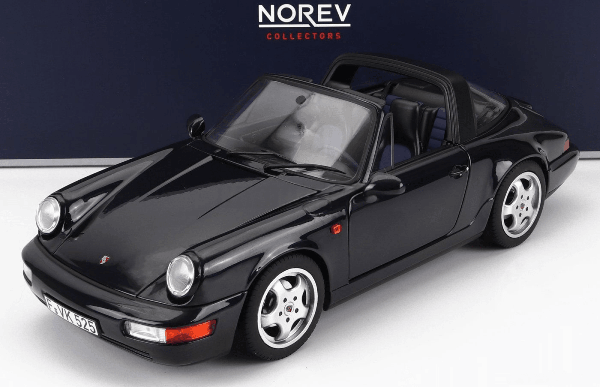 Norev 1/18 Porsche 911 964 CARRERA 4 TARGA 1991 - Garage 73