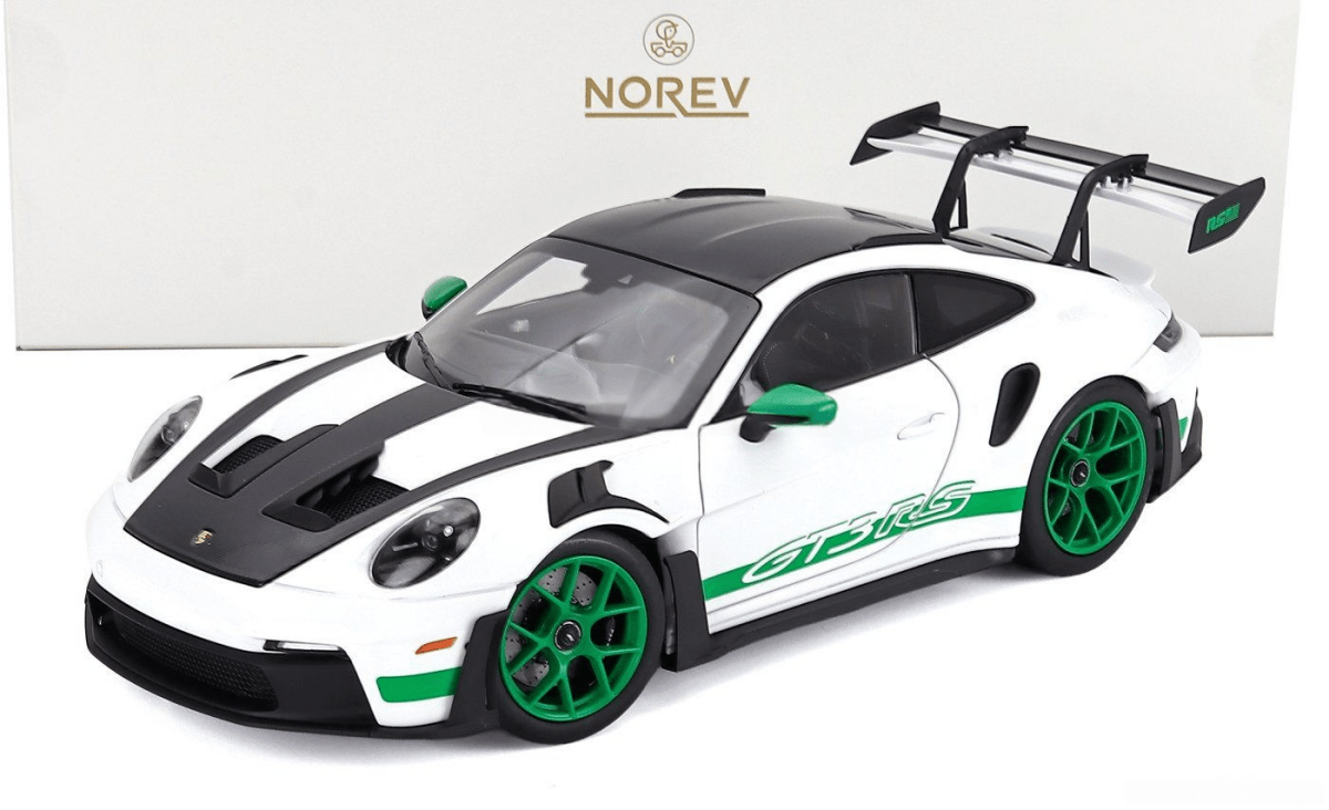 Norev 1/18 Porsche 911 992 GT3 RS TRIBUTE TO CARRERA RS PACKAGE COUPE 2022 - Garage 73