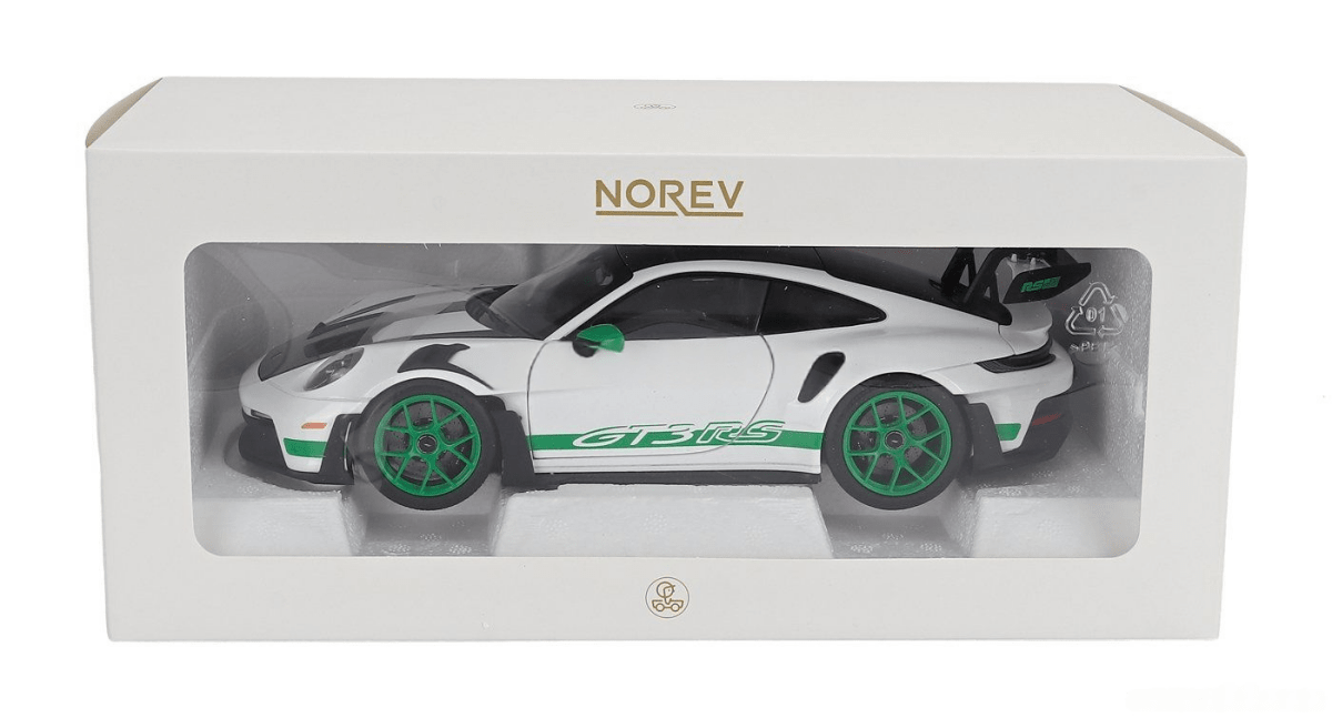 Norev 1/18 Porsche 911 992 GT3 RS TRIBUTE TO CARRERA RS PACKAGE COUPE 2022 - Garage 73