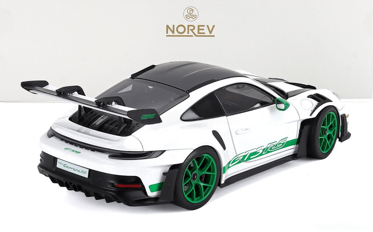 Norev 1/18 Porsche 911 992 GT3 RS TRIBUTE TO CARRERA RS PACKAGE COUPE 2022 - Garage 73