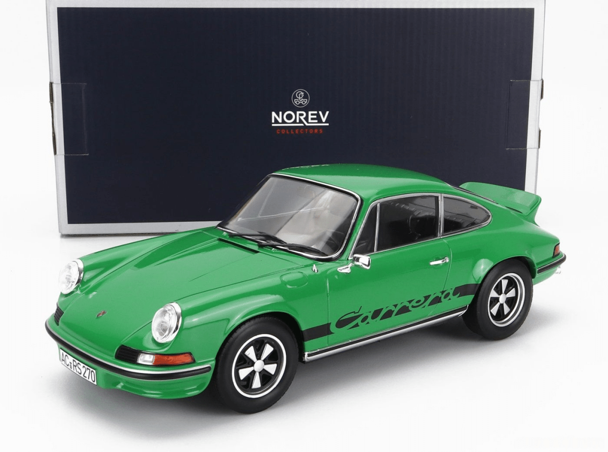 Norev 1/18 Porsche 911 CARRERA RS 2.7 COUPE 1973 - Garage 73