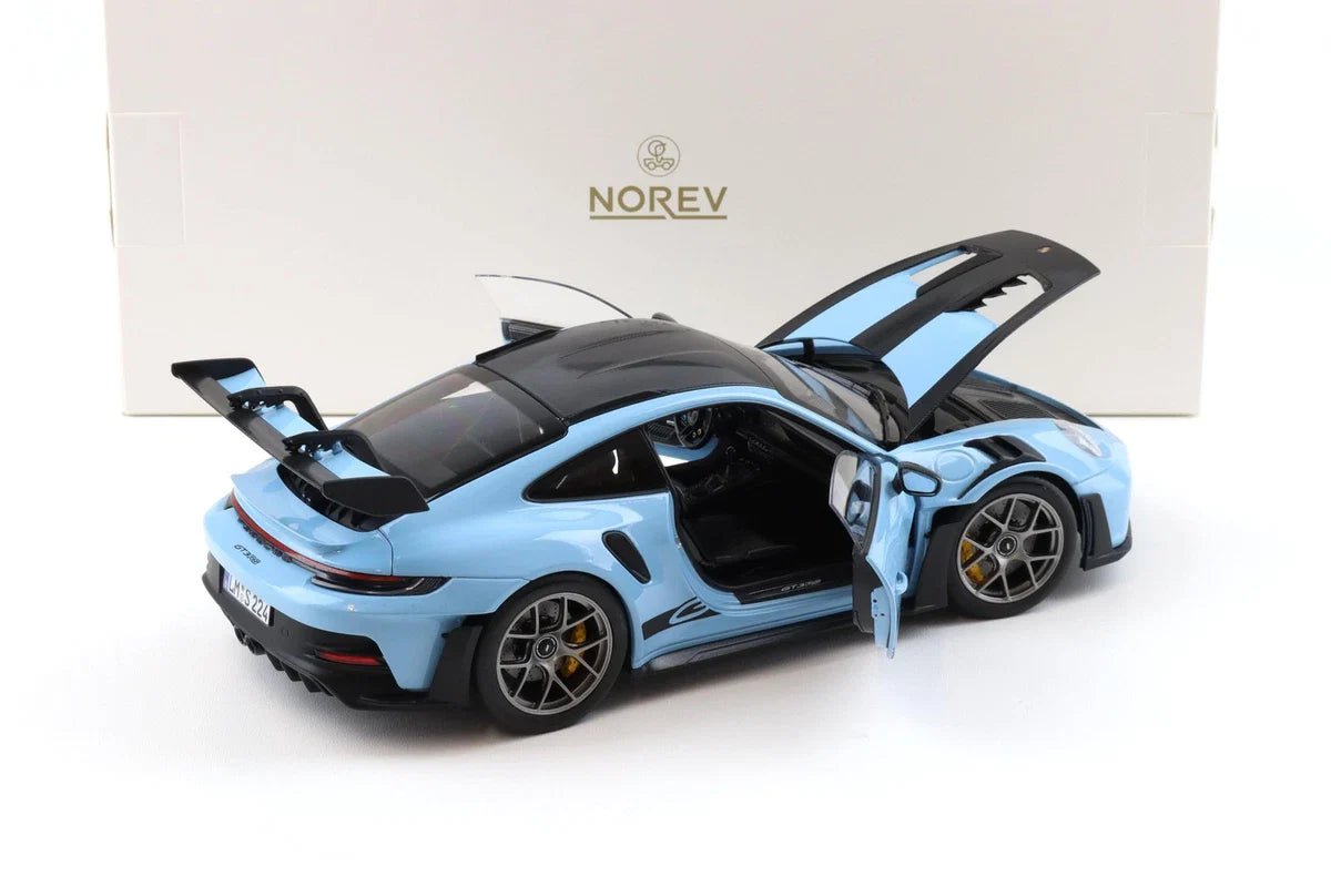 Norev 1/18 Porsche 911 GT3 RS Weissach Package 2022 blue - Garage 73