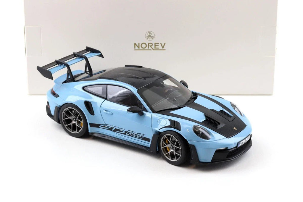 Norev 1/18 Porsche 911 GT3 RS Weissach Package 2022 blue - Garage 73