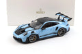 Norev 1/18 Porsche 911 GT3 RS Weissach Package 2022 blue - Garage 73