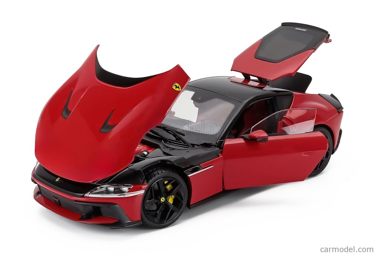 POLISTIL 1/18 FERRARI - 12CILINDRI 2024 CORSA RED - WITH SHOWCASE - Garage 73