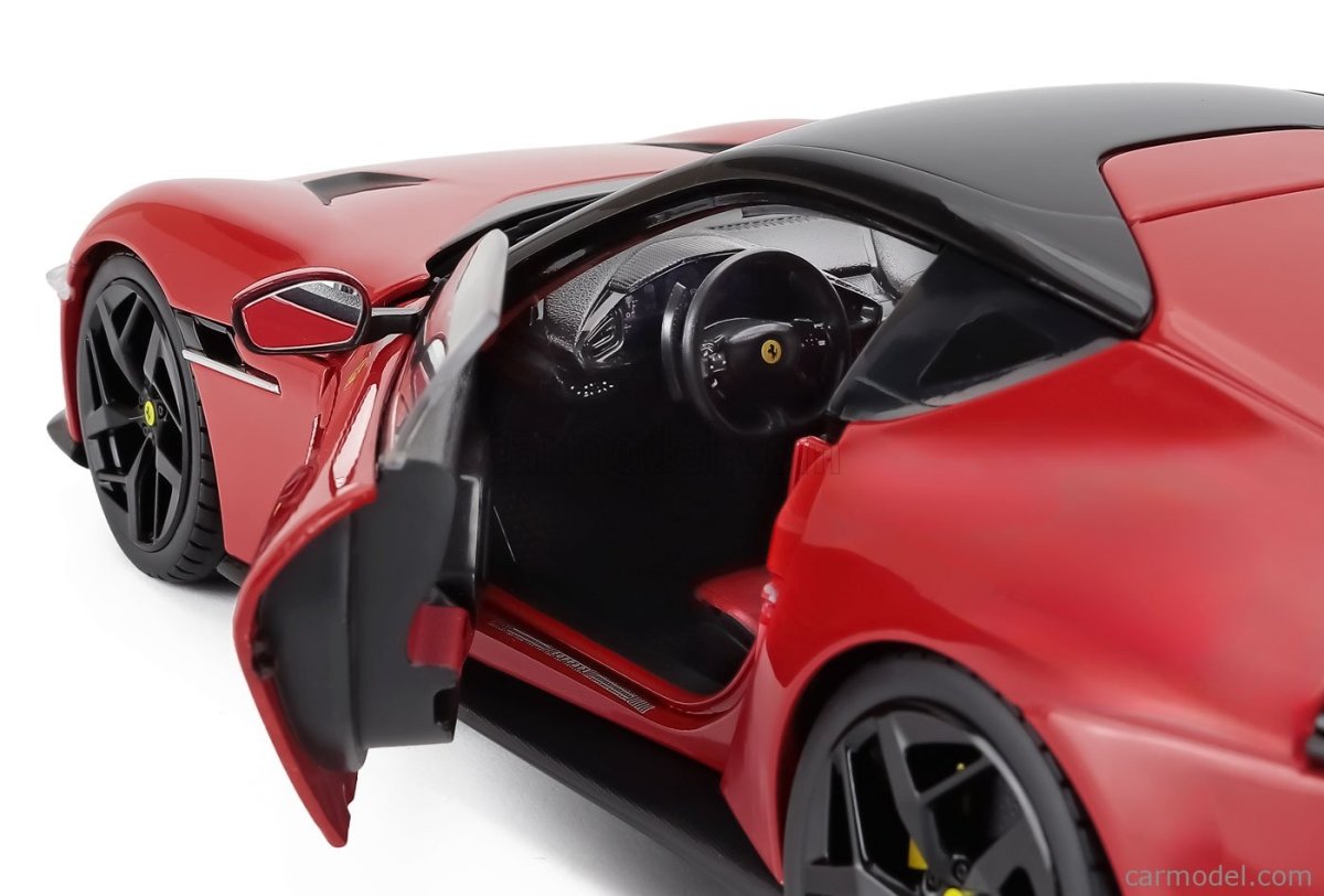 POLISTIL 1/18 FERRARI - 12CILINDRI 2024 CORSA RED - WITH SHOWCASE - Garage 73