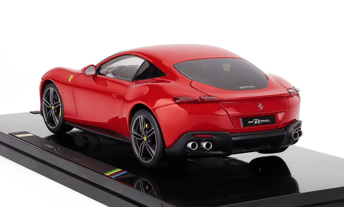 POLISTIL 1/18 FERRARI - ROMA 2019 - WITH SHOWCASE - Garage 73
