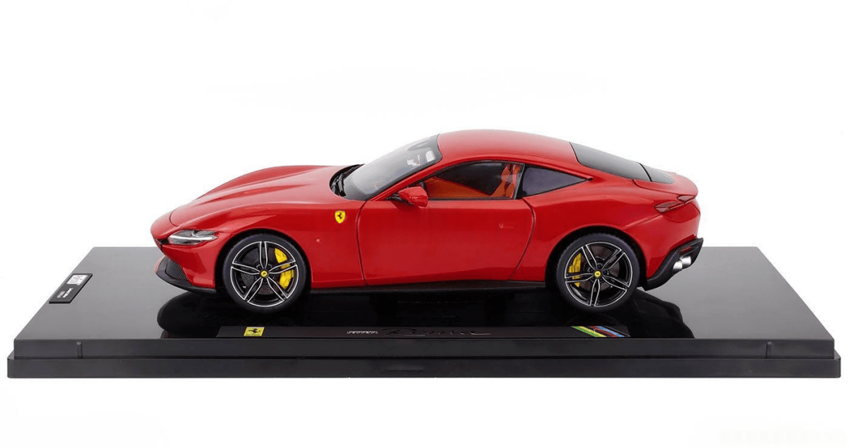 POLISTIL 1/18 FERRARI - ROMA 2019 - WITH SHOWCASE - Garage 73