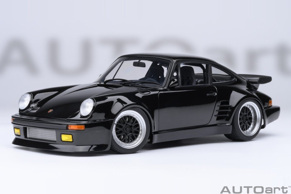 Porsche 911 930 Turbo Wangan Midnight Blackbird 1:18 Diecast Model Car — AutoArt - Garage 73