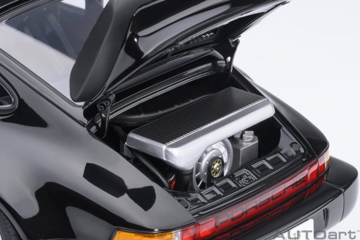 Porsche 911 930 Turbo Wangan Midnight Blackbird 1:18 Diecast Model Car — AutoArt - Garage 73