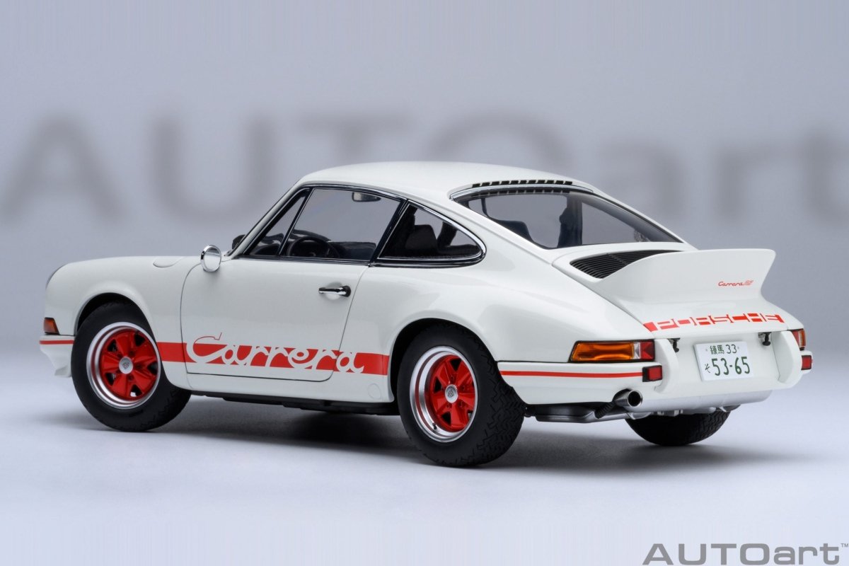 Porsche 911 Carrera RS 2.7 Circuit Wolf 1:18 Diecast Model Car — AutoArt - Garage 73