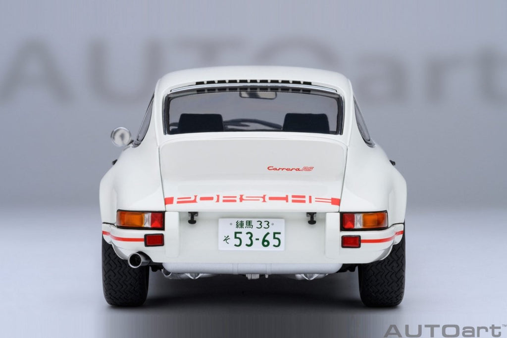 Porsche 911 Carrera RS 2.7 Circuit Wolf 1:18 Diecast Model Car — AutoArt - Garage 73