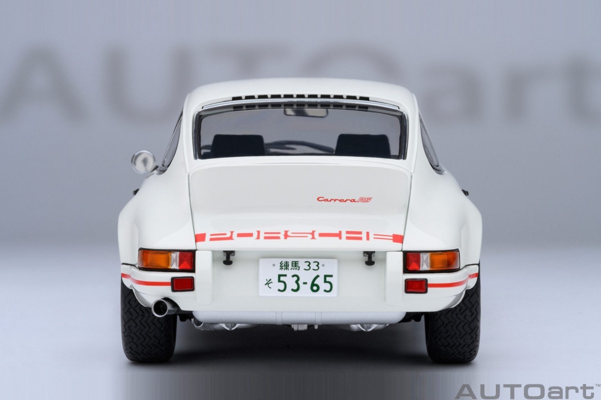 Porsche 911 Carrera RS 2.7 Circuit Wolf 1:18 Diecast Model Car — AutoArt - Garage 73