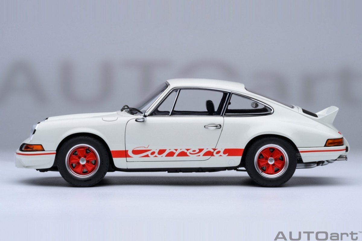 Porsche 911 Carrera RS 2.7 Circuit Wolf 1:18 Diecast Model Car — AutoArt - Garage 73
