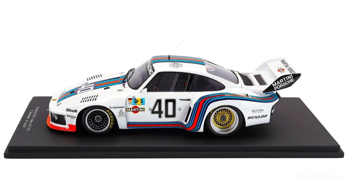 SPARK - 1/18 - PORSCHE - 935 3.0L F6 TURBO TEAM MARTINI RACING - Garage 73