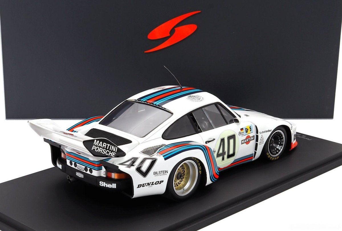 SPARK - 1/18 - PORSCHE - 935 3.0L F6 TURBO TEAM MARTINI RACING - Garage 73