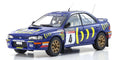 Subaru Impreza 555 #4 RAC Rally 1994 Blue 1:18 Diecast Model Car — Kyosho - Garage 73