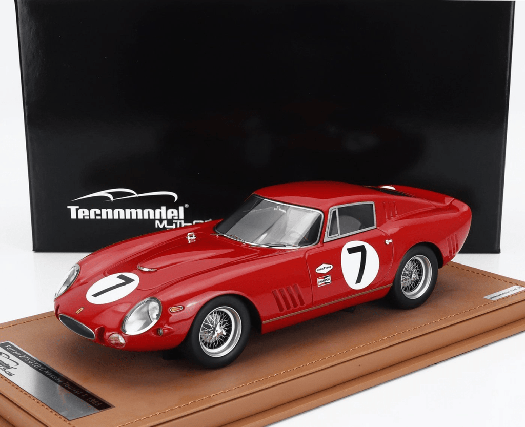 Tecnomodel 1/18 FERRARI - 275 GTB/C COMPETIZIONE N 7 WINNER NASSAU TOURIST TROPHY 1965 - Garage 73