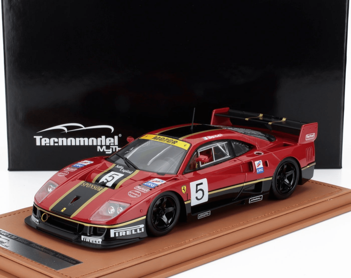 Limited Edition Tecnomodel 1/18 Ferrari F40 LM N5 1996 – Garage 73