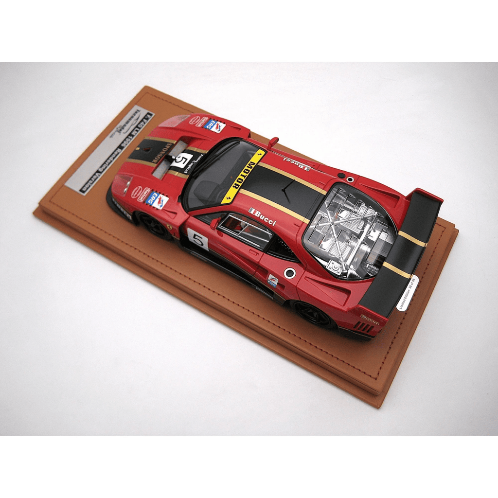 Tecnomodel 1/18 FERRARI - F40 LM N 5 RENDERING VERSION 1996 WITH SHOWCASE - Garage 73