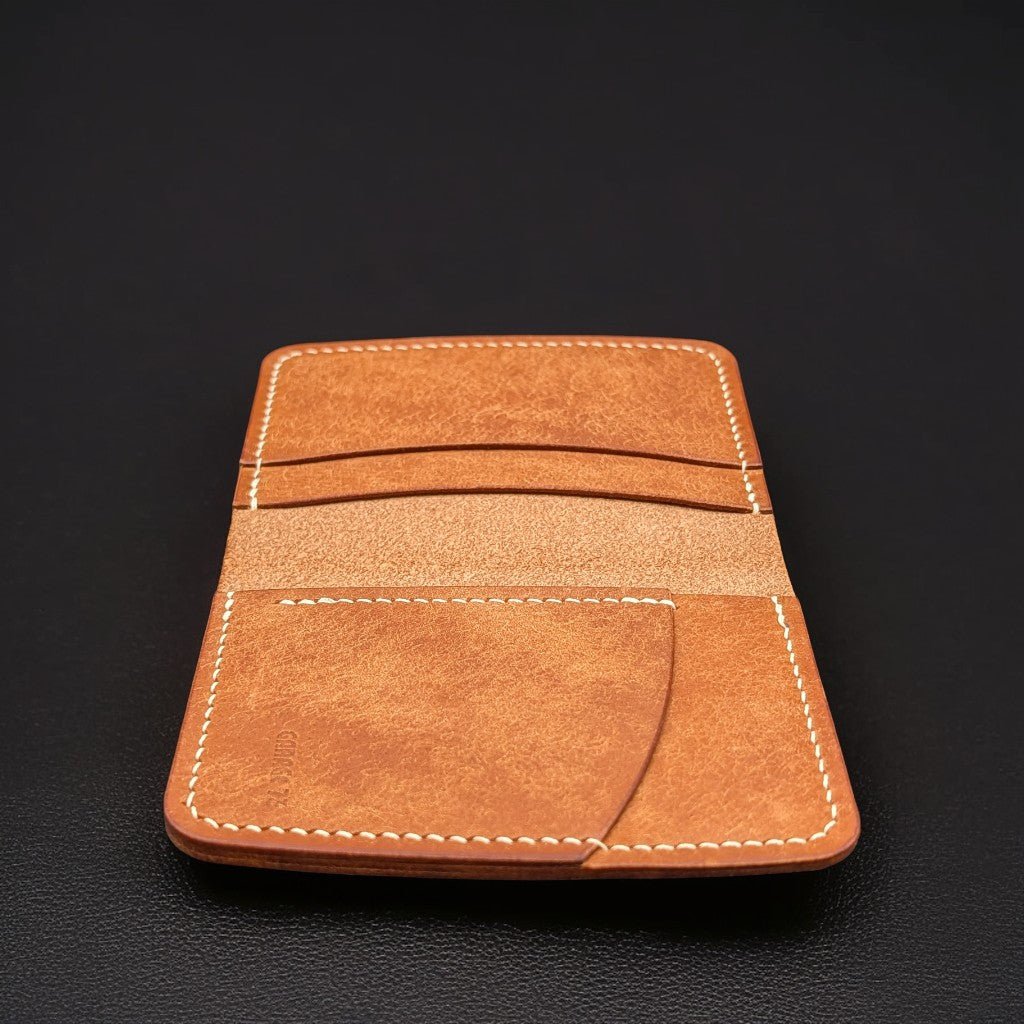 GARAGE WALLET “JUST REAL” Garage 73 Leather Wallets | Racing Accessories