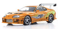 Toyota Supra A80 Fast & Furious Orange 1:18 Diecast Model Car — Kyosho - Garage 73