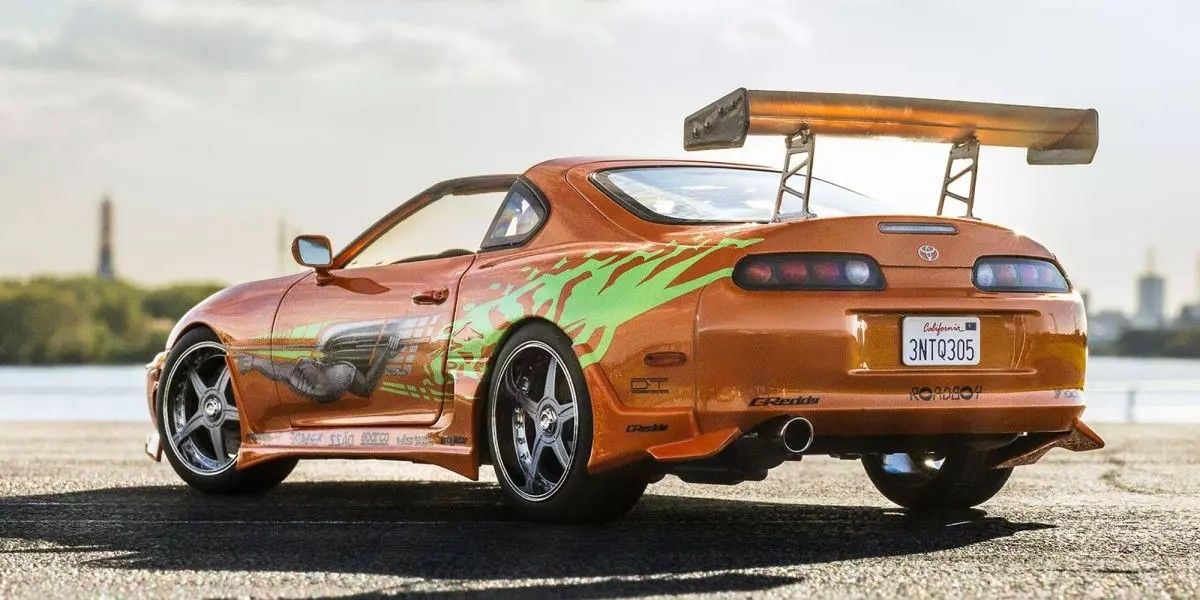 Toyota Supra A80 Fast & Furious Orange 1:18 Diecast Model Car — Kyosho - Garage 73