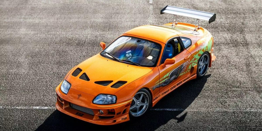 Toyota Supra A80 Fast & Furious Orange 1:18 Diecast Model Car — Kyosho - Garage 73