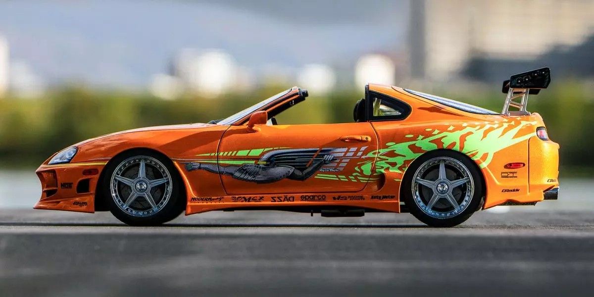 Toyota Supra A80 Fast & Furious Orange 1:18 Diecast Model Car — Kyosho - Garage 73