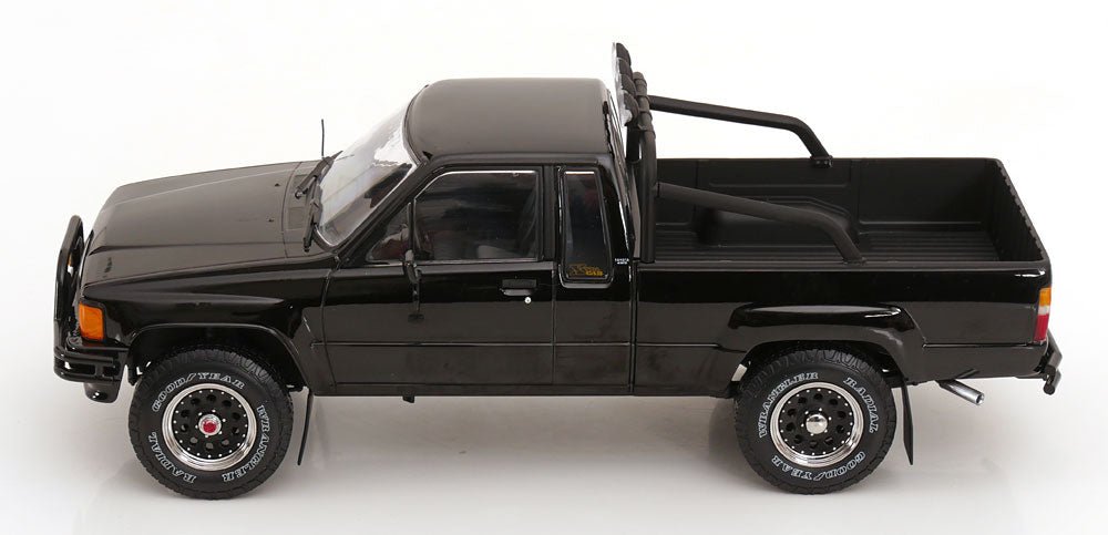 Toyota Truck Xtra Cab 4x4 Back to the Future 1985 Black 1:18 Diecast Model Car — KK-Scale - Garage 73