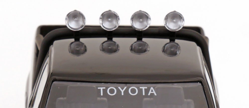 Toyota Truck Xtra Cab 4x4 Back to the Future 1985 Black 1:18 Diecast Model Car — KK-Scale - Garage 73